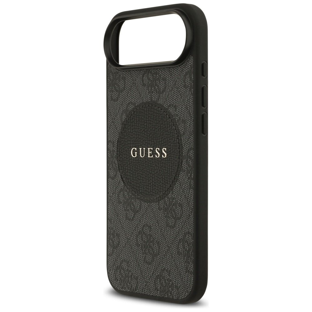 iPhone Air Guess 4G Circle Classic Logo dėklas su MagSafe – juodas 5