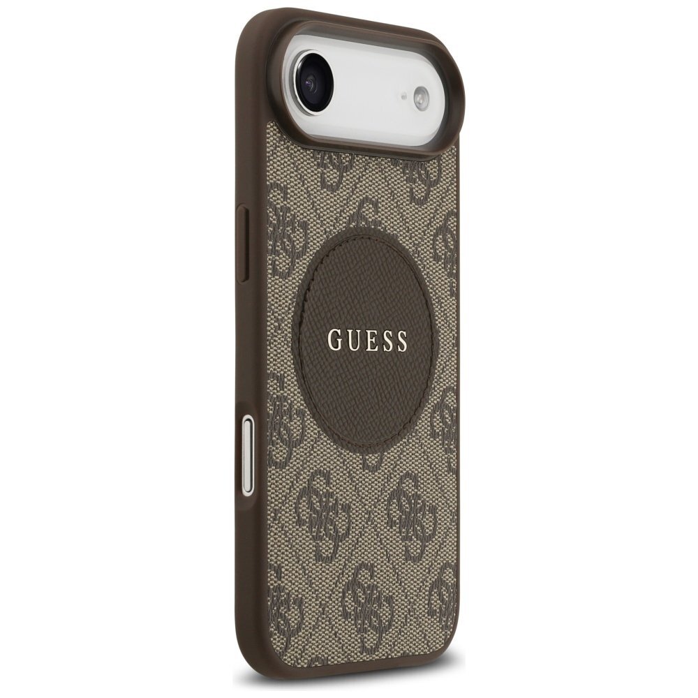 iPhone Air Guess 4G Circle Classic Logo MagSafe dėklas – rudas 3 iPhone Air Guess 4G Circle Classic Logo MagSafe dėklas – rudas 3