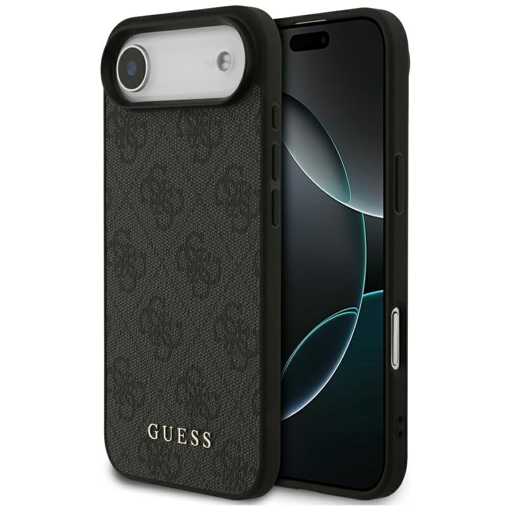 iPhone 17 Air Guess 4G Classic dėklas – juodas iPhone 17 Air Guess 4G Classic dėklas – juodas