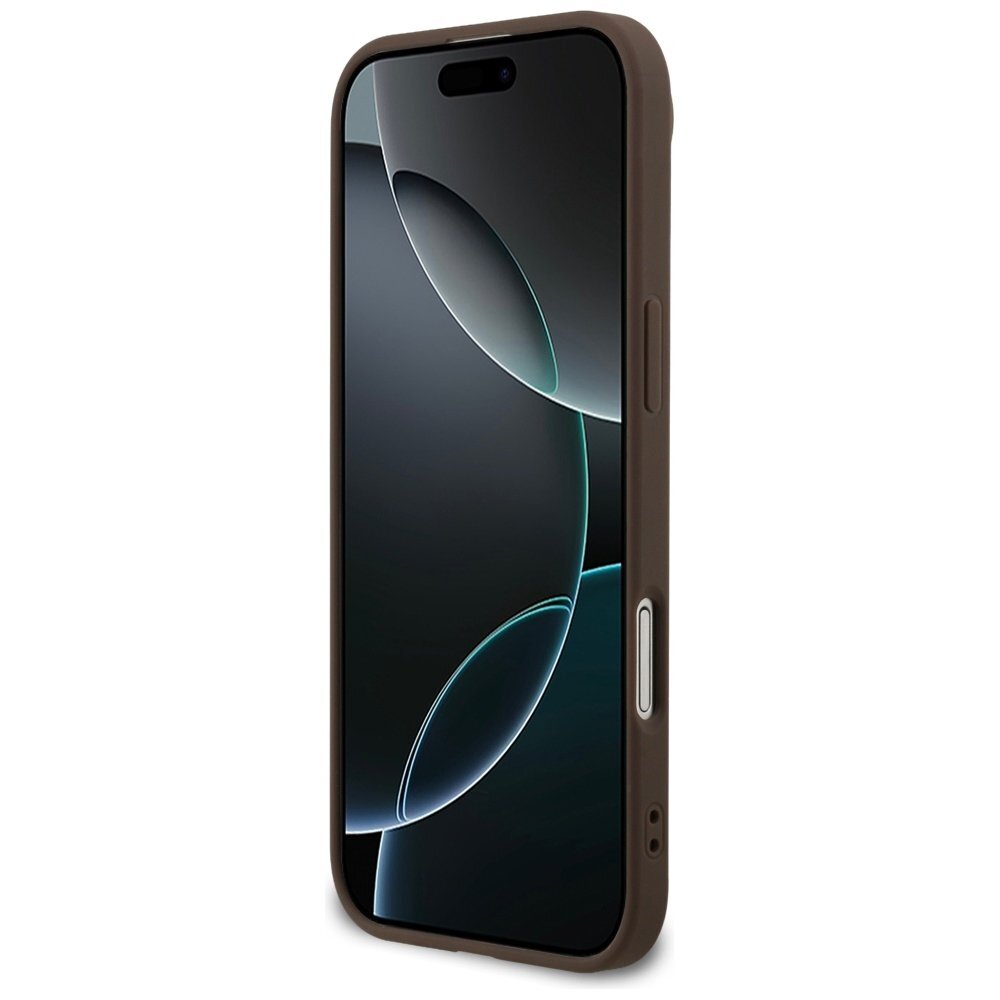 iPhone 17 Air dėklas Guess 4G Classic – rudas 4