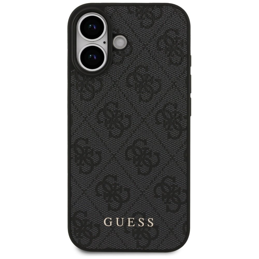 iPhone 17 Guess 4G Classic dėklas – juodas 2 iPhone 17 Guess 4G Classic dėklas – juodas 2