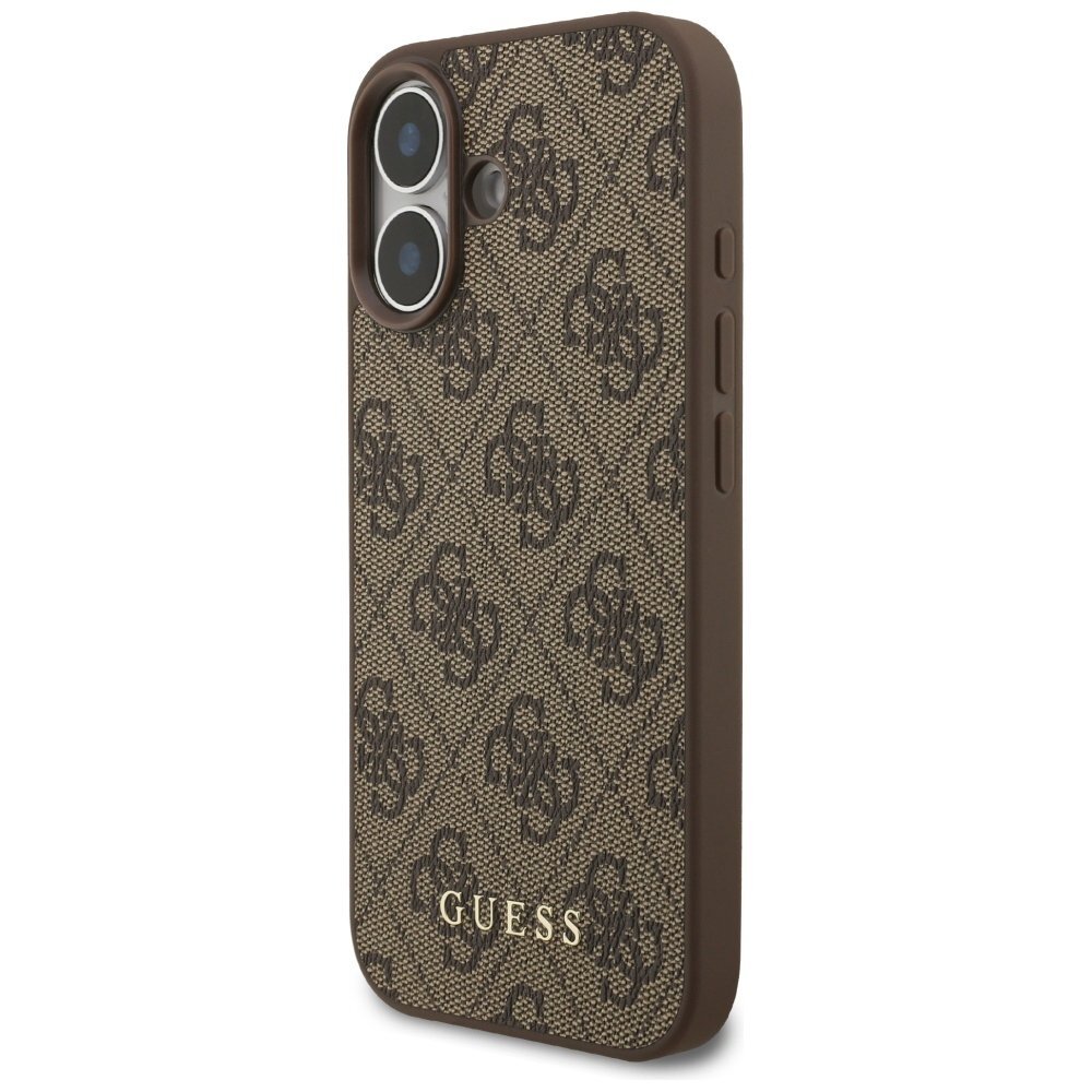 iPhone 17 dėklas Guess 4G Classic – rudas 1