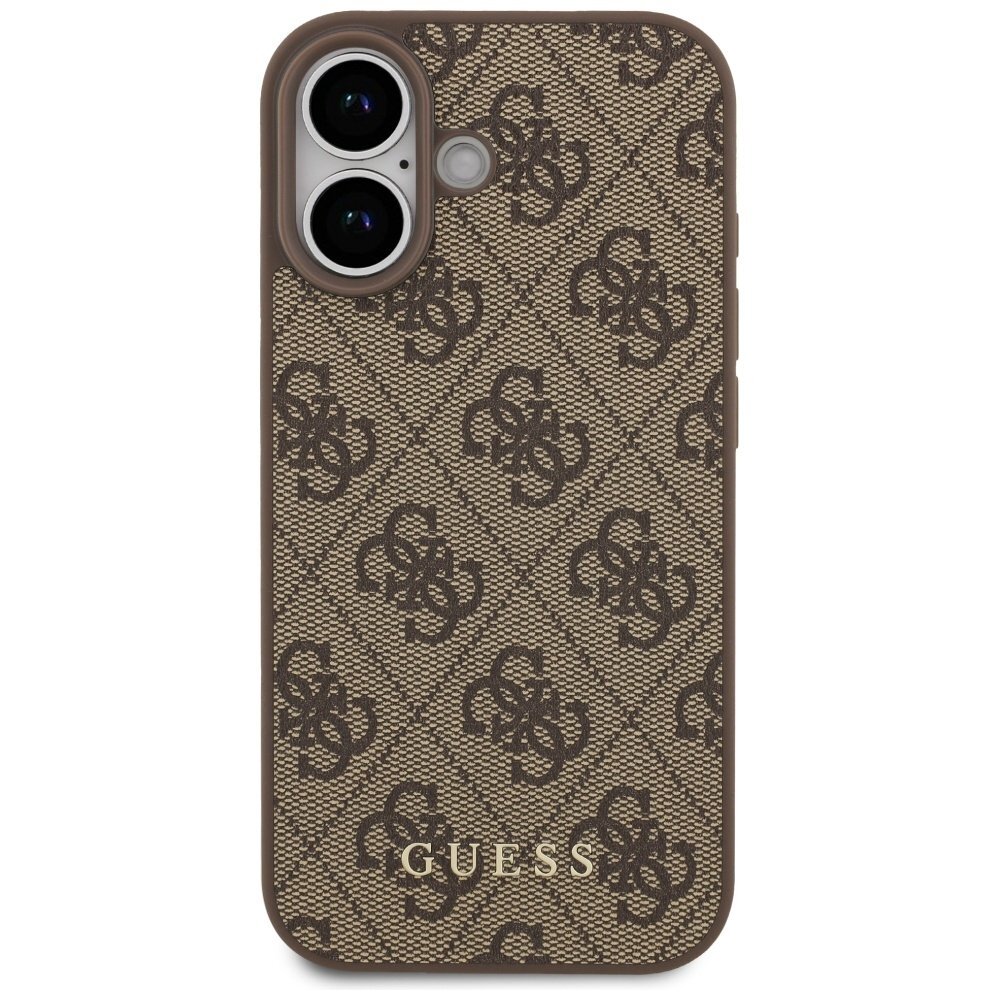 iPhone 17 dėklas Guess 4G Classic – rudas 2 iPhone 17 dėklas Guess 4G Classic – rudas 2