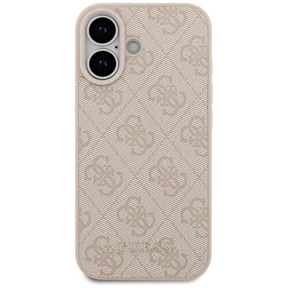 iPhone 17 dėklas Guess 4G Classic – rožinis 2 iPhone 17 dėklas Guess 4G Classic – rožinis 2