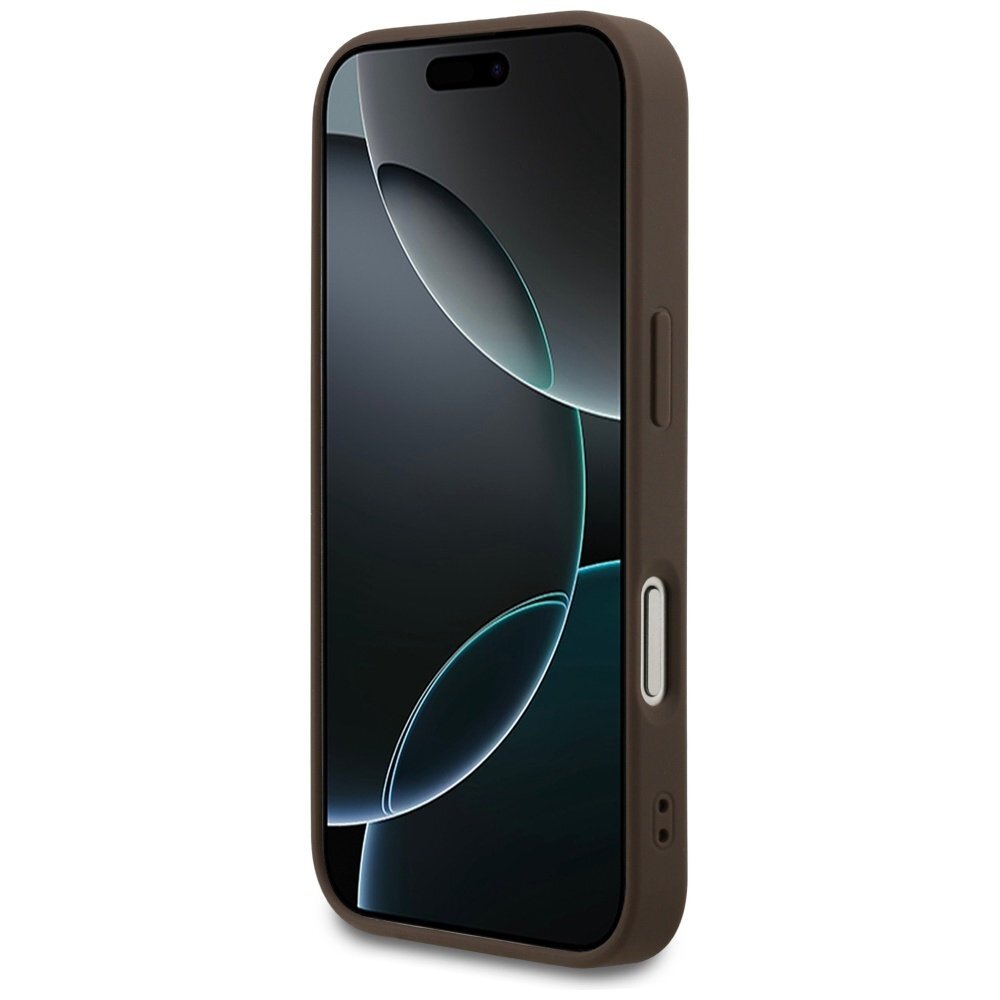 iPhone 17 Pro dėklas Guess 4G Classic – rudas 4 iPhone 17 Pro dėklas Guess 4G Classic – rudas 4