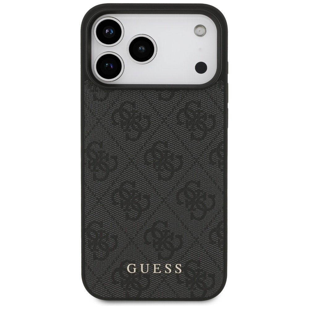 iPhone 17 Pro Max dėklas Guess 4G Classic – juodas 2