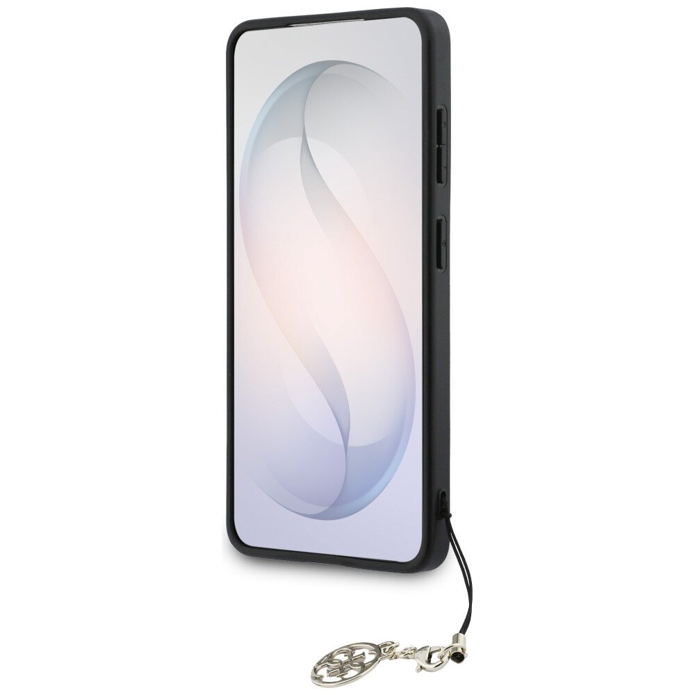 Samsung Galaxy S26 Guess 4G Classic Logo Charm MagSafe dėklas – juodas 3 Samsung Galaxy S26 Guess 4G Classic Logo Charm MagSafe dėklas – juodas 3