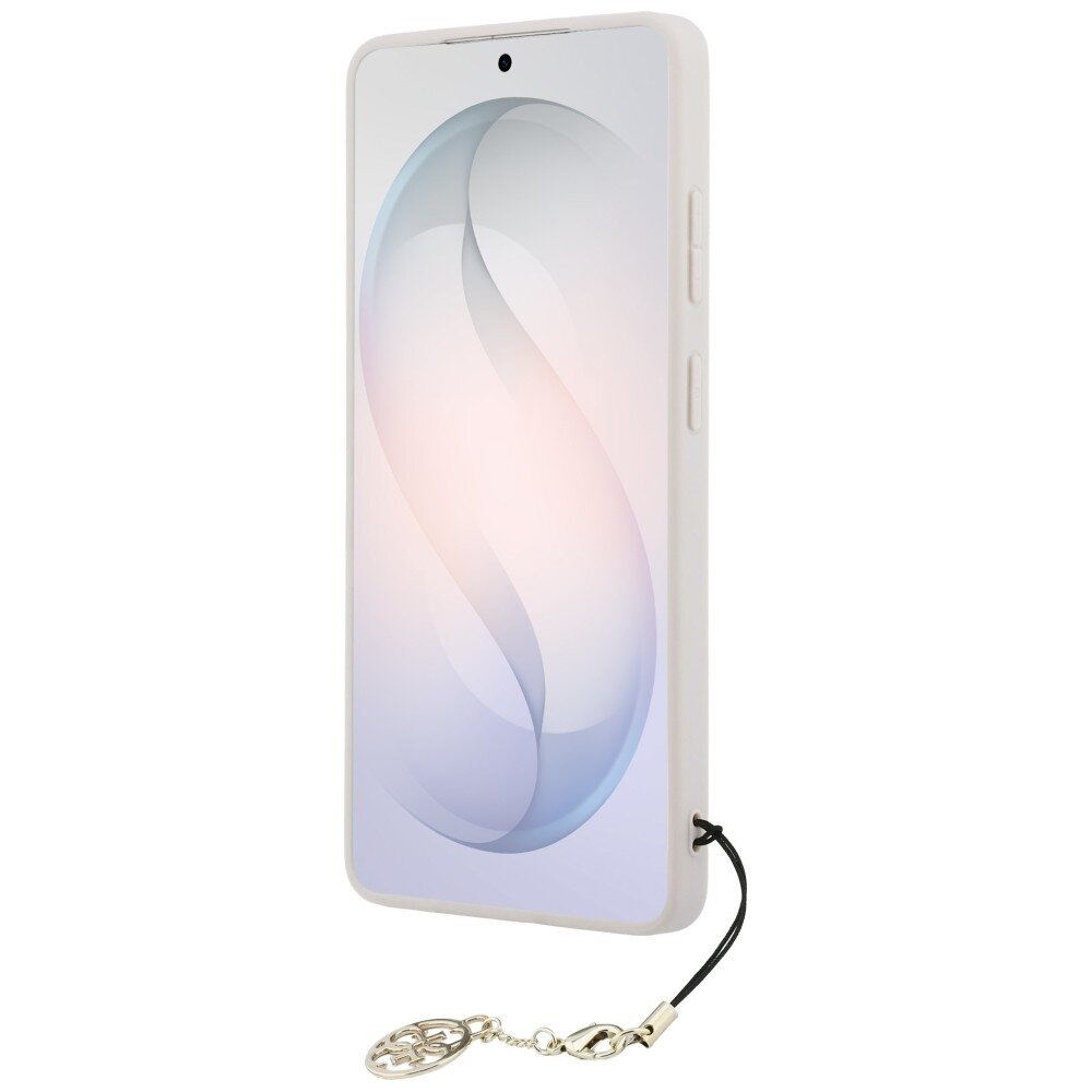 Samsung Galaxy S26 Ultra Guess 4G Classic Logo Charm MagSafe dėklas – rožinis 3