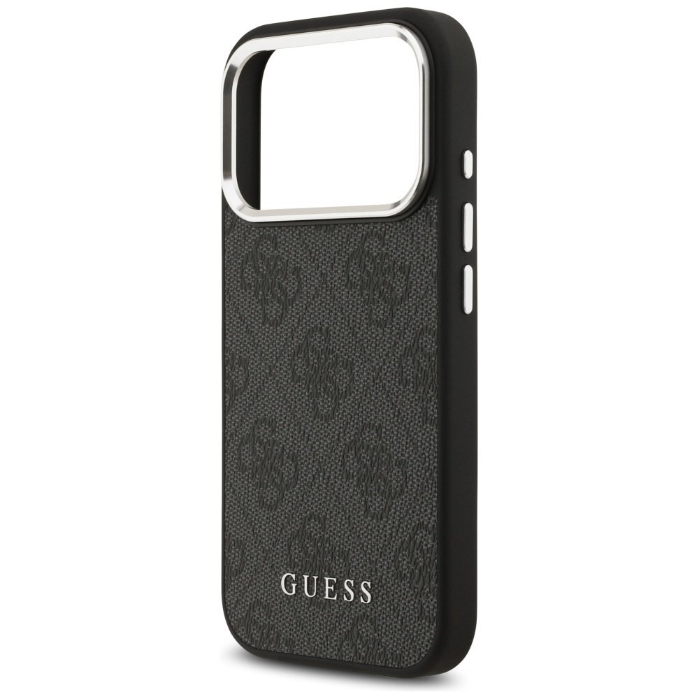 iPhone 17 Pro Guess 4G Classic Logo MagSafe dėklas – juodas 5 iPhone 17 Pro Guess 4G Classic Logo MagSafe dėklas – juodas 5