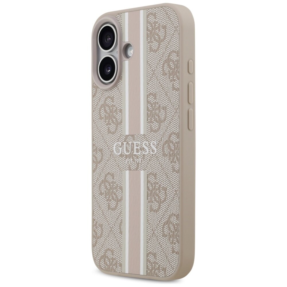 iPhone 17 Guess 4G Printed Stripes MagSafe dėklas – rožinis 1 iPhone 17 Guess 4G Printed Stripes MagSafe dėklas – rožinis 1