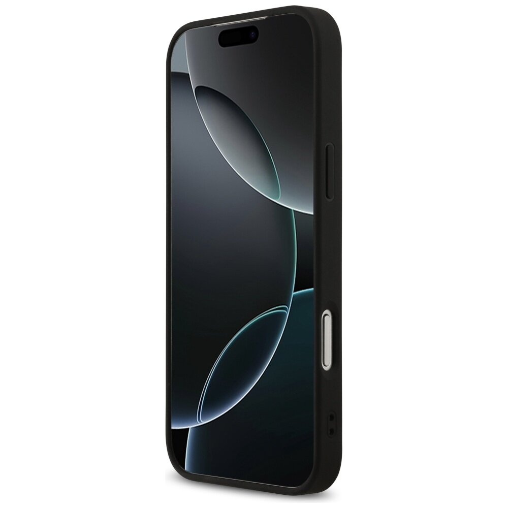 iPhone 17 Pro Max Guess 4G Printed Stripes MagSafe dėklas – juodas 4 iPhone 17 Pro Max Guess 4G Printed Stripes MagSafe dėklas – juodas 4