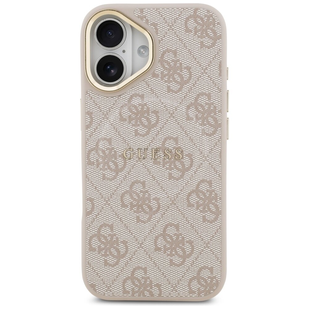 iPhone 17 Guess 4G PU Classic Logo MagSafe dėklas – rožinis 2 iPhone 17 Guess 4G PU Classic Logo MagSafe dėklas – rožinis 2