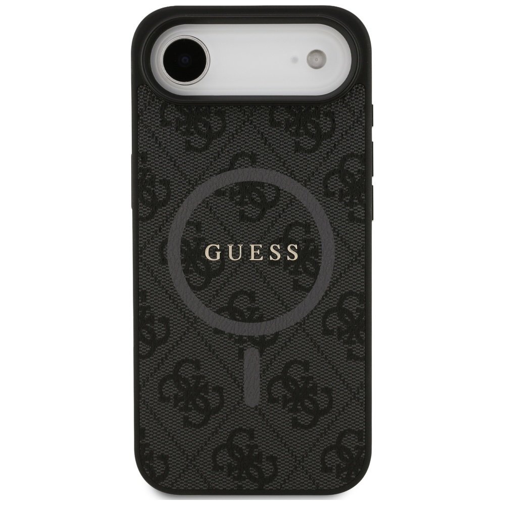 iPhone 17 Air Guess 4G Ring Classic Logo MagSafe dėklas – juodas 2
