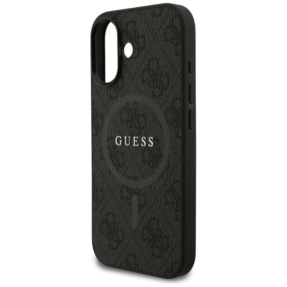 iPhone 17 Guess 4G Ring Classic Logo MagSafe dėklas – juodas 5 iPhone 17 Guess 4G Ring Classic Logo MagSafe dėklas – juodas 5