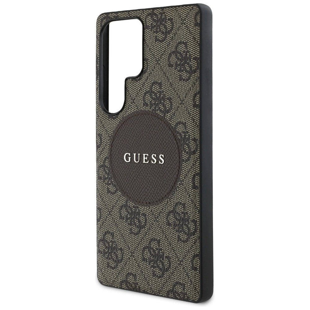 Guess 4G Round Patch Classic Logo MagSafe Dėklas Samsung Galaxy S25 Ultra Rudas 5 Guess 4G Round Patch Classic Logo MagSafe Dėklas Samsung Galaxy S25 Ultra Rudas 5