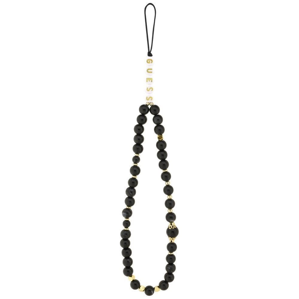 iPhone 17 Pro dėklas Guess 4G Strap Classic Logo – juodas 1 iPhone 17 Pro dėklas Guess 4G Strap Classic Logo – juodas 1