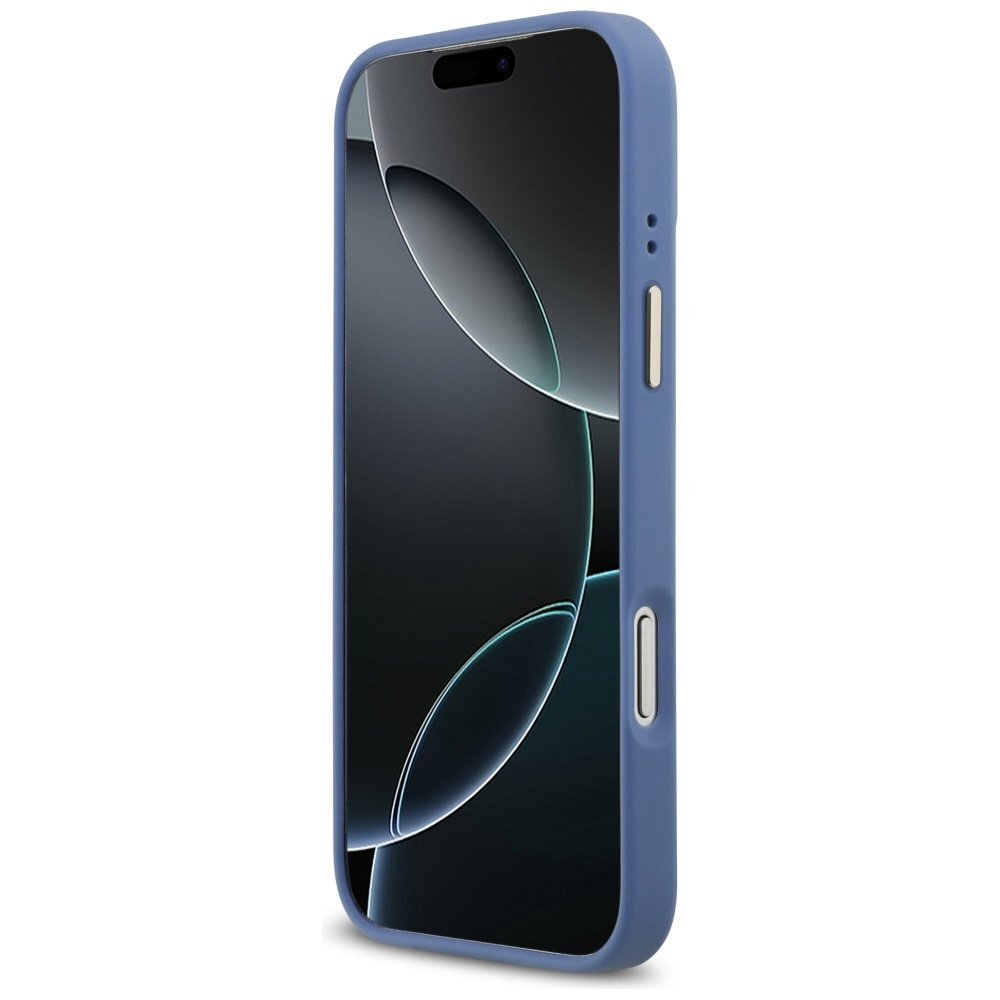 iPhone 17 Pro Max Guess 4G Strass Logo & Big Strap Metal Buttons MagSafe dėklas – mėlynas 4 iPhone 17 Pro Max Guess 4G Strass Logo & Big Strap Metal Buttons MagSafe dėklas – mėlynas 4