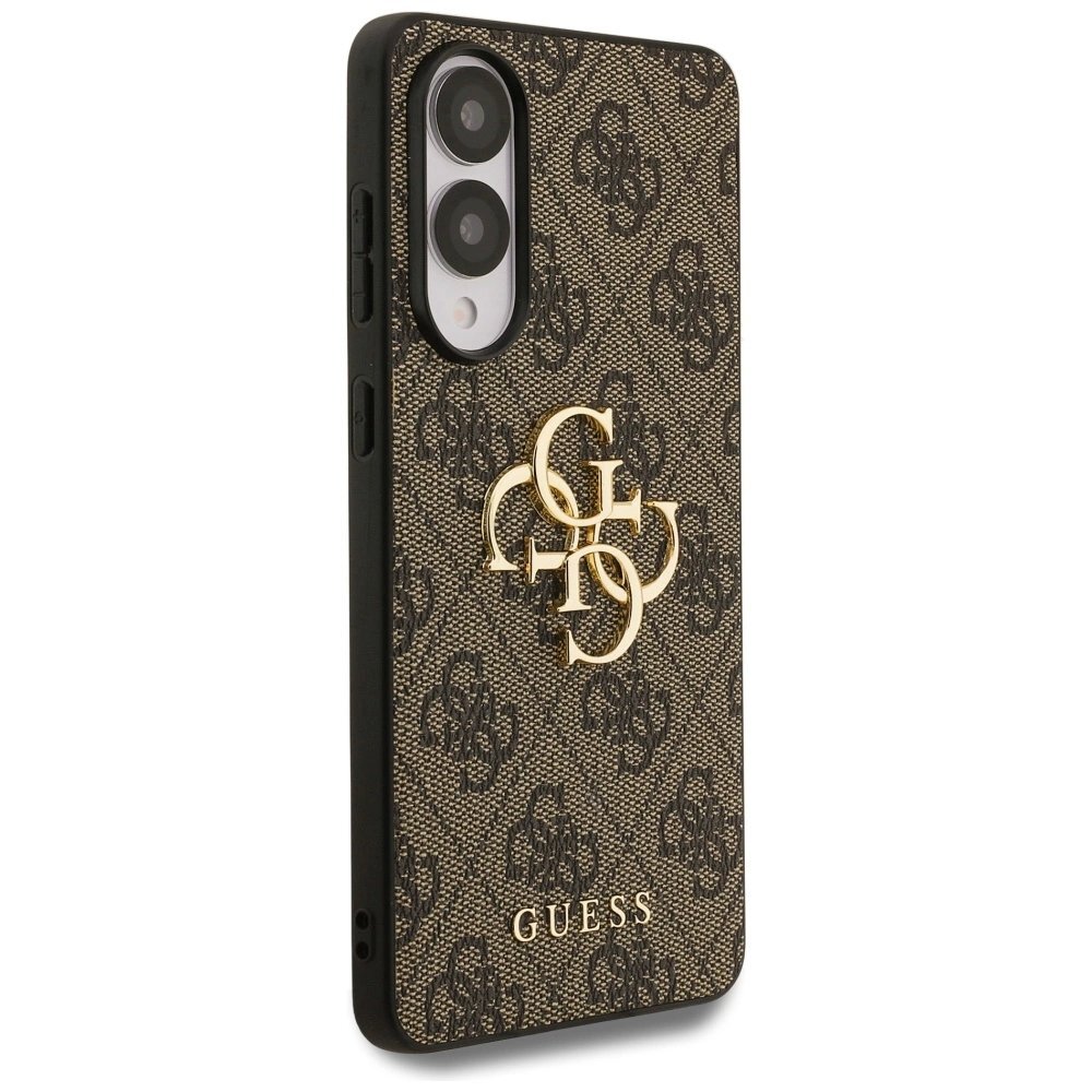Samsung Galaxy S25 Edge dėklas Guess Big 4G Logo Classic Logo – rudas 3