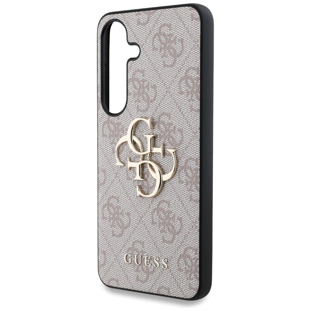 Guess Big 4G Logo Classic Logo Dėklas Samsung Galaxy S25 Plus Rožinis 5