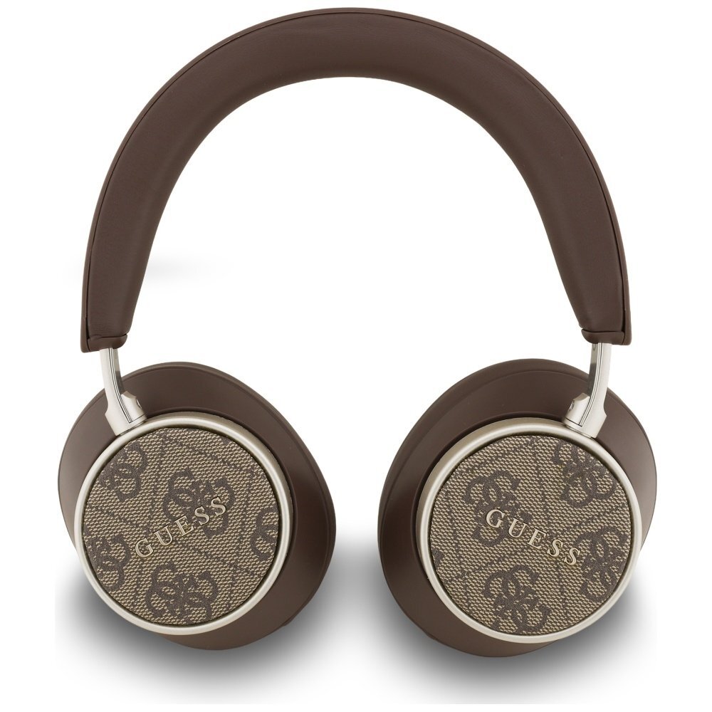 Belaidės ausinės Guess Bluetooth 4G Classic Logo On-Ear – rudos 1
