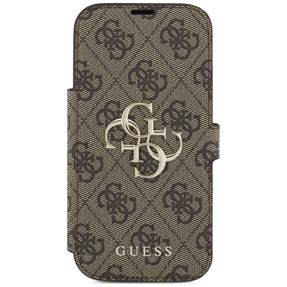 iPhone 17 Pro dėklas Guess Book 4G su metaliniu logotipu – rudas 2 iPhone 17 Pro dėklas Guess Book 4G su metaliniu logotipu – rudas 2