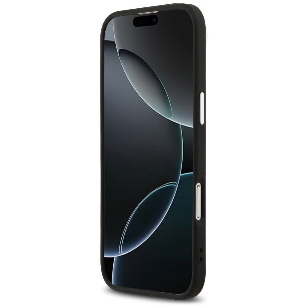 iPhone Air Guess Classic Logo MagSafe dėklas – juodas 4