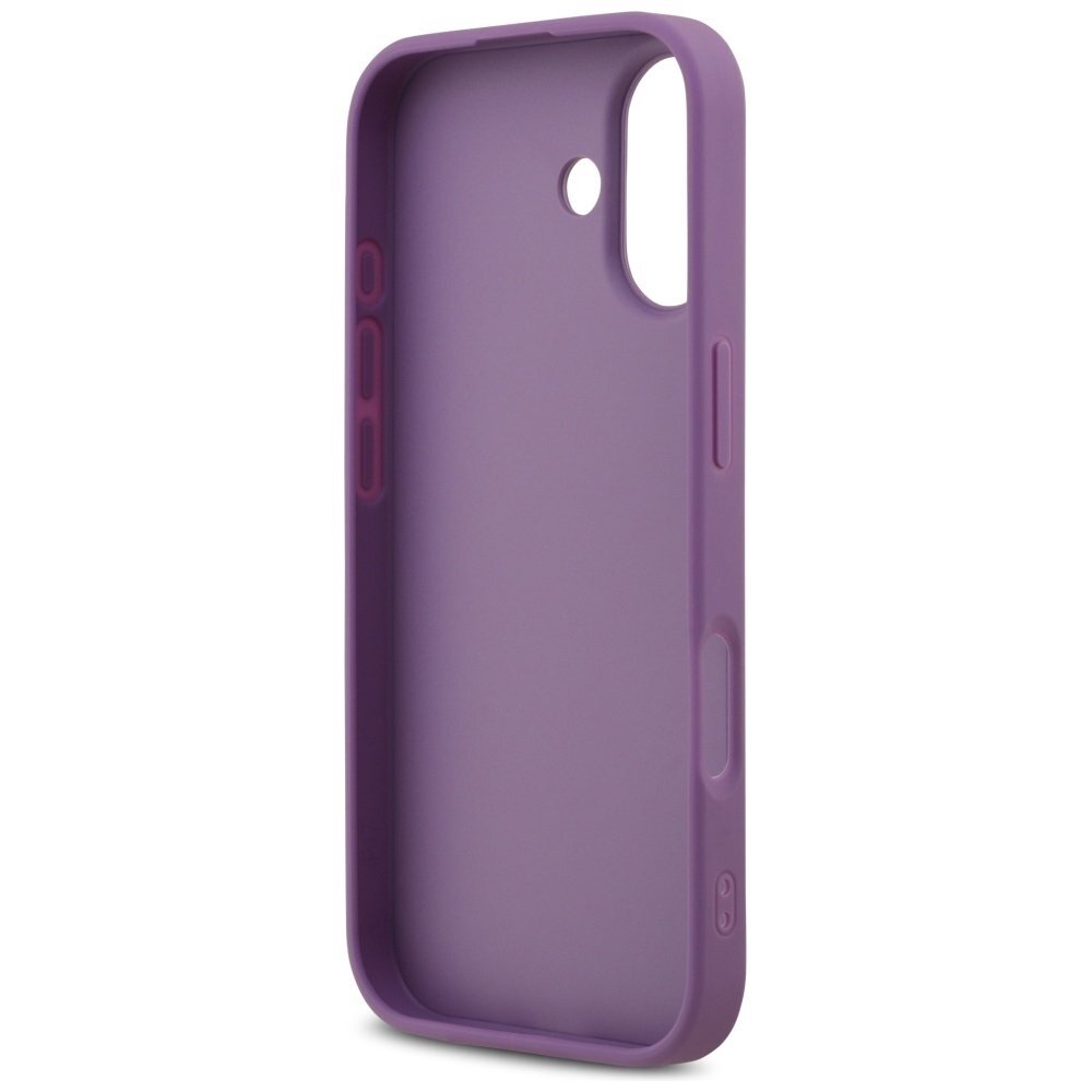 iPhone 17 dėklas Guess Fixed Glitter Big 4G – violetinis 6