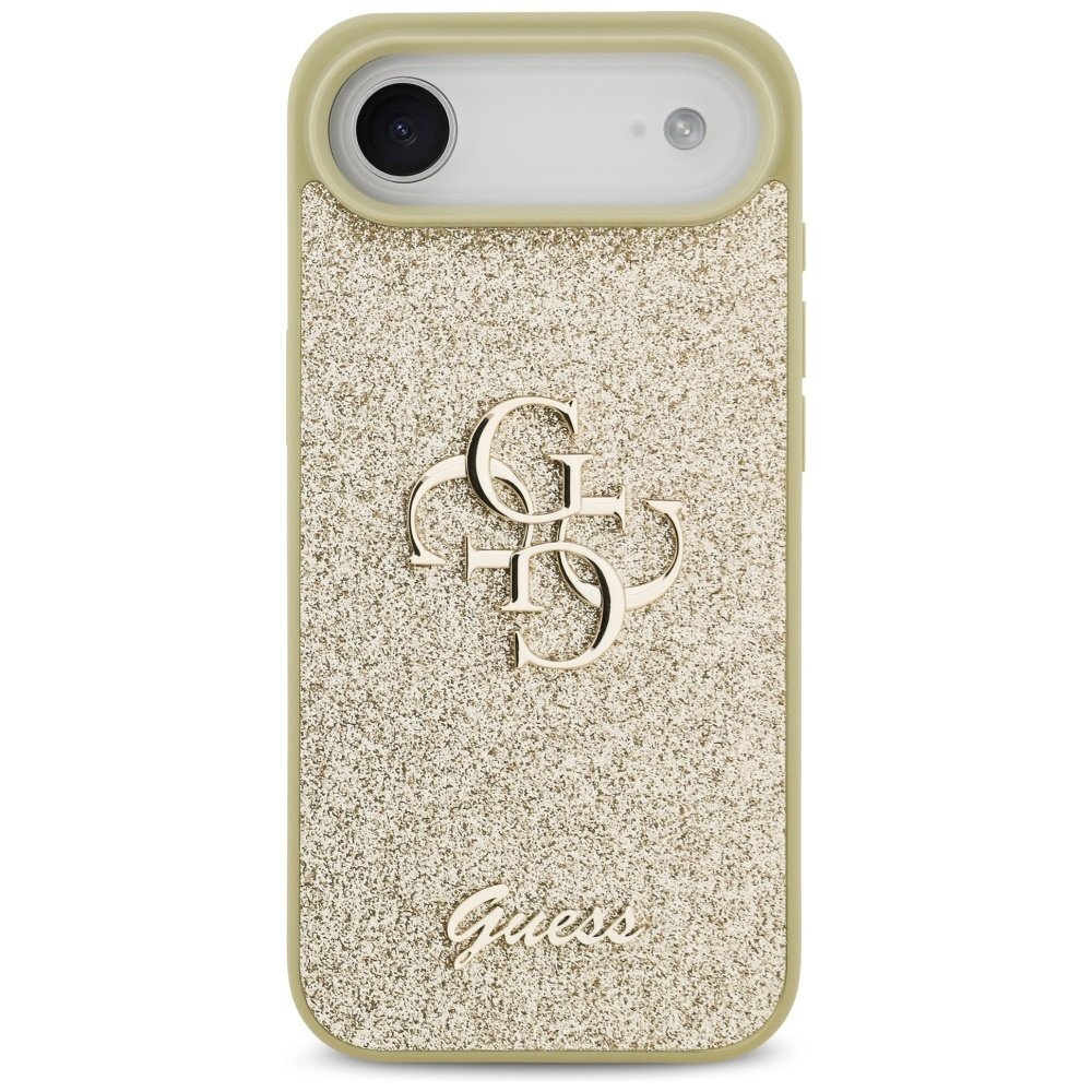 iPhone Air Guess Fixed Glitter Big 4G dėklas – auksinis 2 iPhone Air Guess Fixed Glitter Big 4G dėklas – auksinis 2