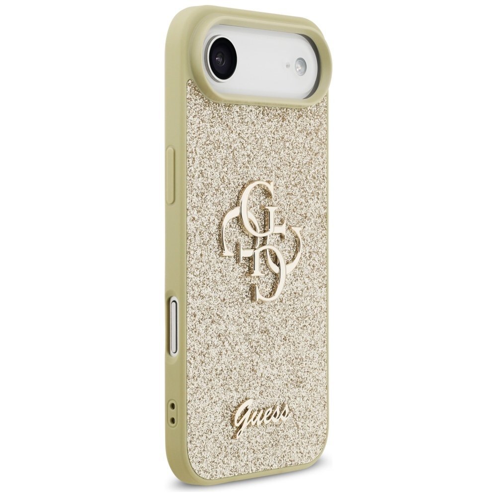 iPhone Air Guess Fixed Glitter Big 4G dėklas – auksinis 3 iPhone Air Guess Fixed Glitter Big 4G dėklas – auksinis 3