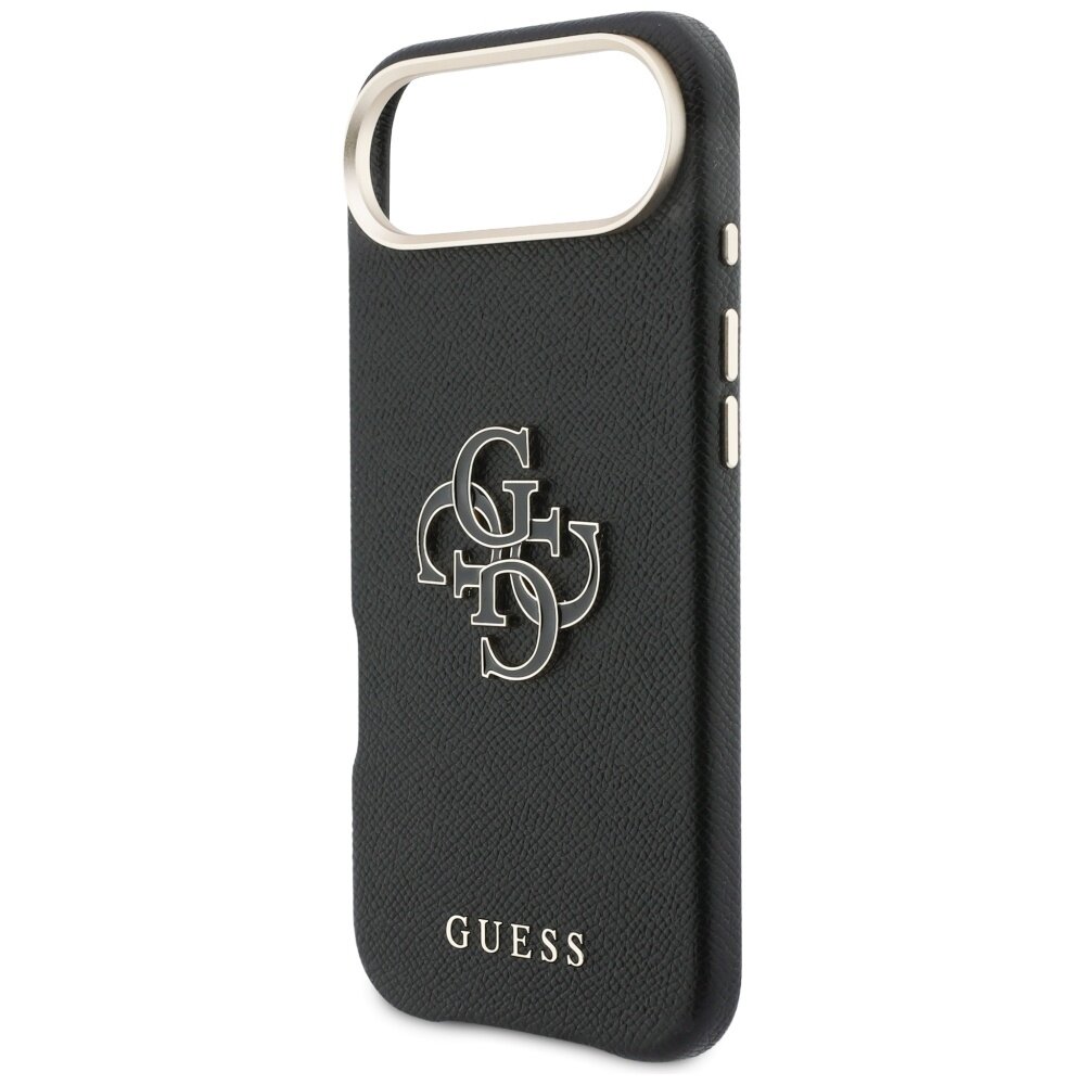 iPhone Air Guess FW Resin Logo dėklas – juodas 5