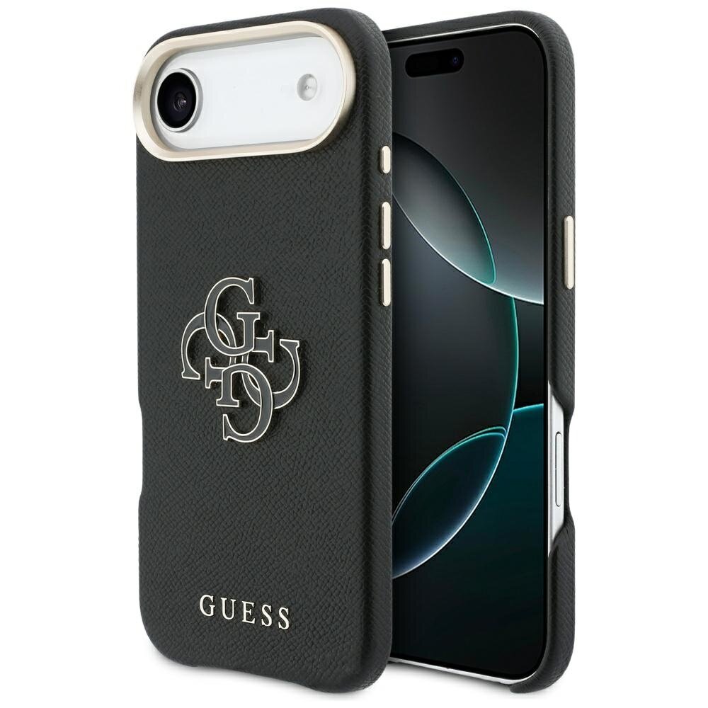 iPhone Air Guess FW Resin Logo dėklas – juodas iPhone Air Guess FW Resin Logo dėklas – juodas