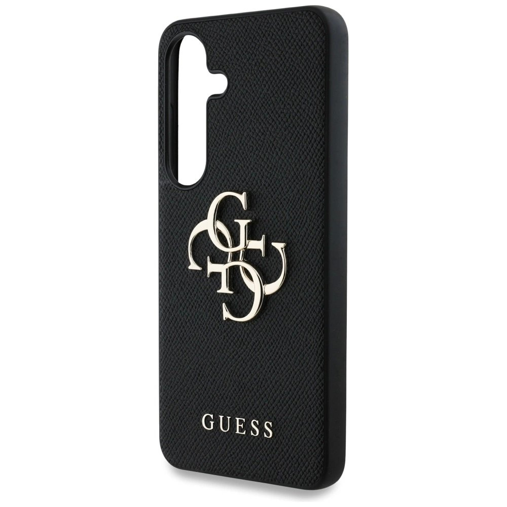 Guess Grained Big 4G Logo Small Classic Logo Dėklas Samsung Galaxy S25 Juodas 5 Guess Grained Big 4G Logo Small Classic Logo Dėklas Samsung Galaxy S25 Juodas 5