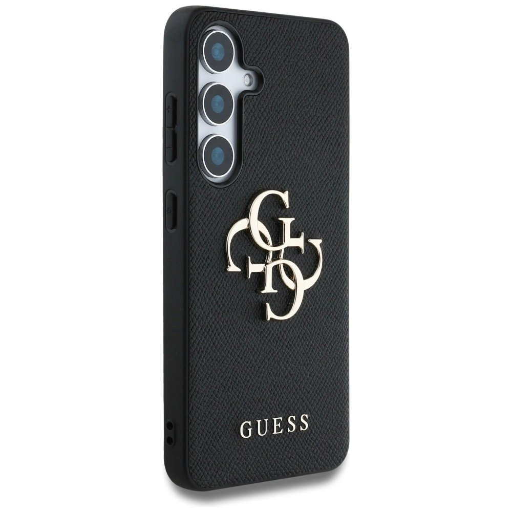 Guess Grained Big 4G Logo Small Classic Logo Dėklas Samsung Galaxy S25 Plus Juodas 3 Guess Grained Big 4G Logo Small Classic Logo Dėklas Samsung Galaxy S25 Plus Juodas 3