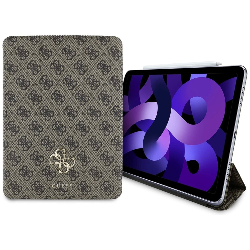 Guess GUFC11RM24PS4SGW iPad Air 11" 2024 Rudas/Rudas Magnetinis 4G Big Logo