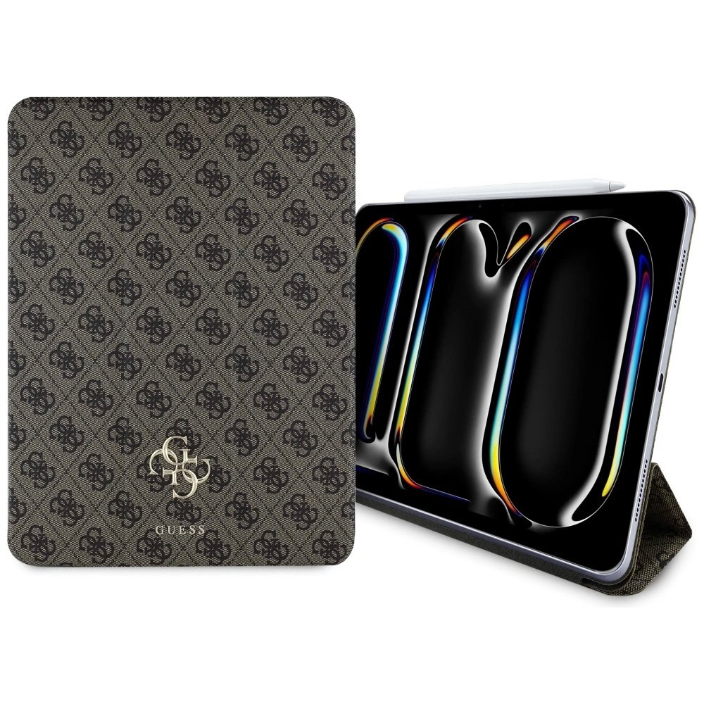 Guess GUFC13PM24PS4SGW iPad Pro 13&quot; 2024 Rudas Magnetinis 4G Big Logo