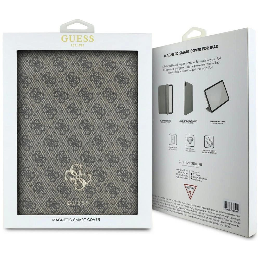 iPad Air 13" 2024 – Guess GUFC13RM24PS4SGW magnetinis dėklas su 4G logotipu - Rudas 4 iPad Air 13" 2024 – Guess GUFC13RM24PS4SGW magnetinis dėklas su 4G logotipu - Rudas 4