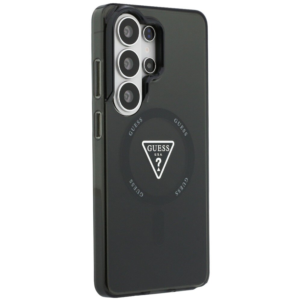 Samsung Galaxy S26 Ultra Guess IML Gradient Triangle MagSafe dėklas – juodas 3