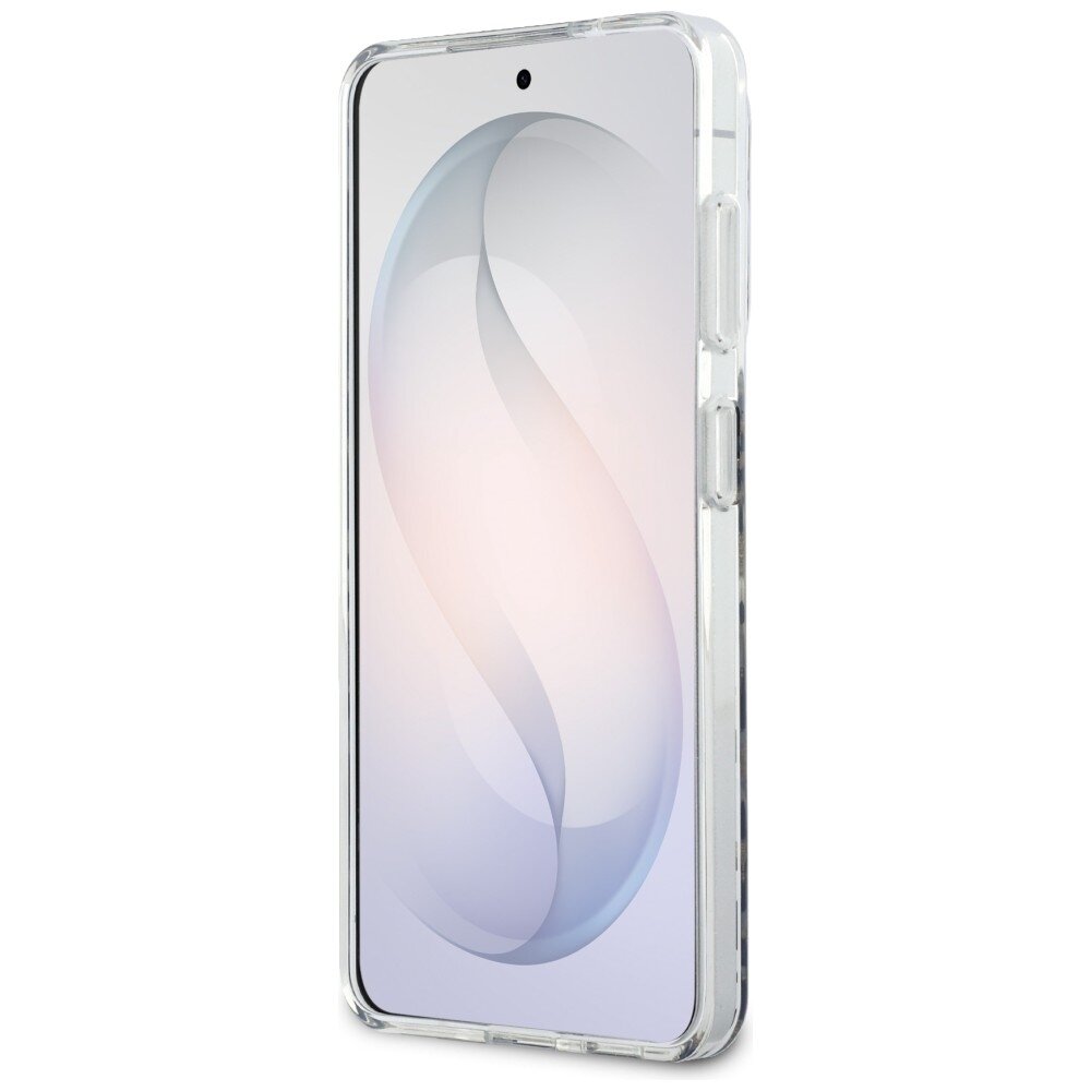 Samsung Galaxy S26 Guess IML Leopard Print Triangle MagSafe dėklas – juodas 4 Samsung Galaxy S26 Guess IML Leopard Print Triangle MagSafe dėklas – juodas 4