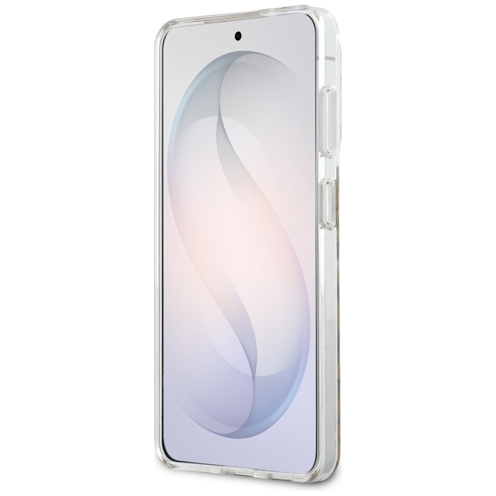 Samsung Galaxy S26 Guess IML Leopard Print Triangle MagSafe dėklas – rudas 4 Samsung Galaxy S26 Guess IML Leopard Print Triangle MagSafe dėklas – rudas 4