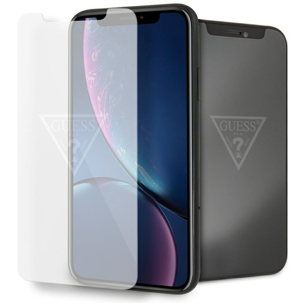 iPhone XR Guess Invisible Logo grūdintas stiklas iPhone XR Guess Invisible Logo grūdintas stiklas