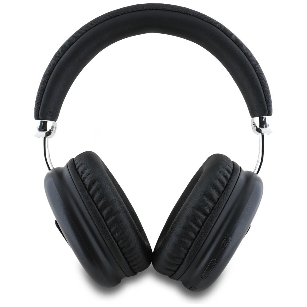 Belaidės ausinės Guess Metallic Triangle Logo Over-Ear – juodos 2