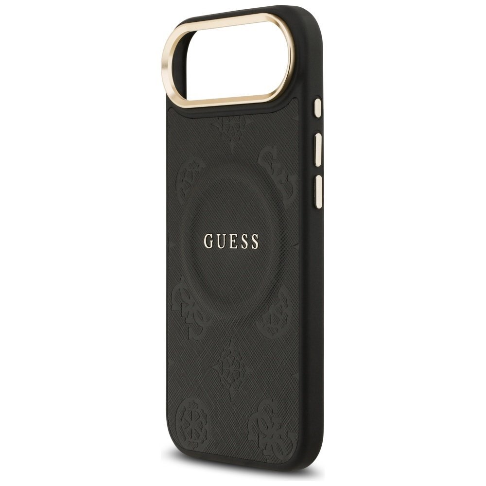 iPhone Air Guess Peony Hot Stamp dėklas su MagSafe – juodas 5