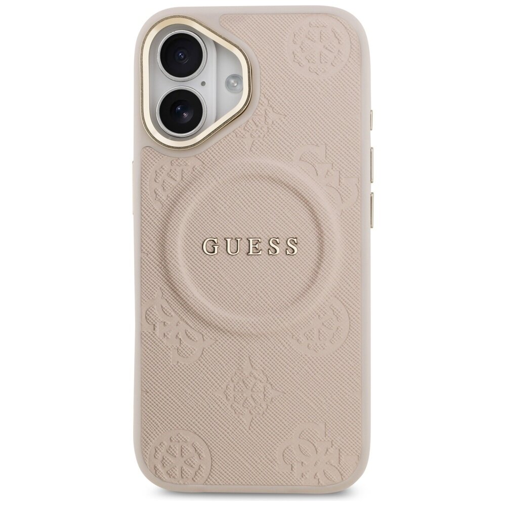 iPhone 17 Guess Peony Hot Stamp MagSafe dėklas – rožinis 2 iPhone 17 Guess Peony Hot Stamp MagSafe dėklas – rožinis 2
