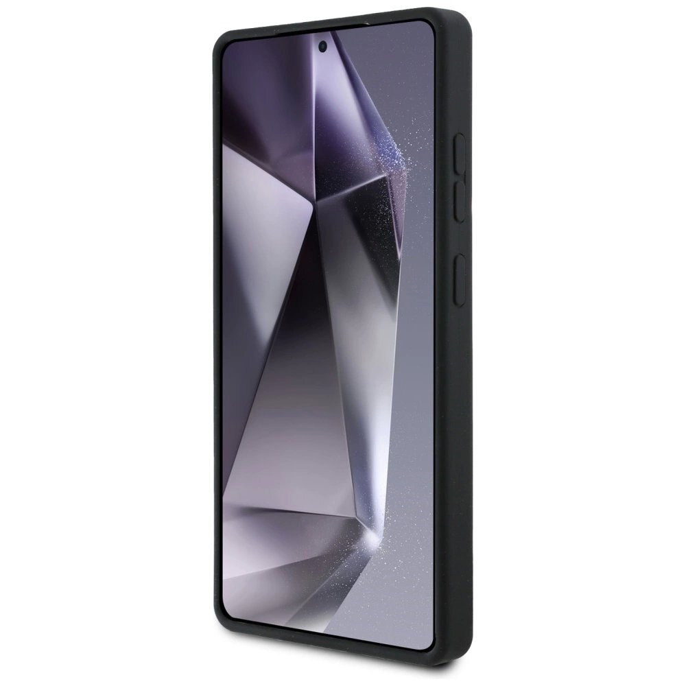 Samsung Galaxy S25 Ultra dėklas Guess Silicone Big 4G Logo Bottom Script – juodas 4 Samsung Galaxy S25 Ultra dėklas Guess Silicone Big 4G Logo Bottom Script – juodas 4