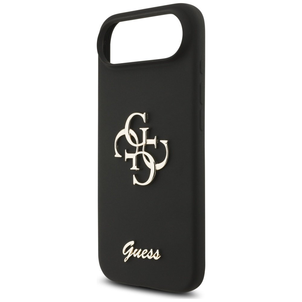 iPhone Air Guess Silicone Big 4G Script dėklas – juodas 5