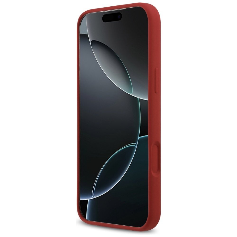 iPhone 17 dėklas Guess Grained Big 4G & Classic Logo – rožinis 4 iPhone 17 dėklas Guess Grained Big 4G & Classic Logo – rožinis 4