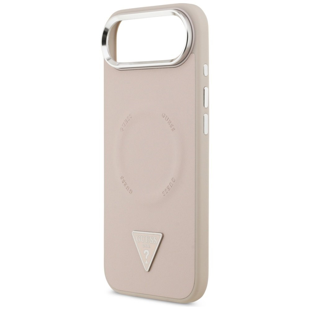 iPhone Air Guess Triangle Logo MagSafe dėklas – rožinis 5 iPhone Air Guess Triangle Logo MagSafe dėklas – rožinis 5
