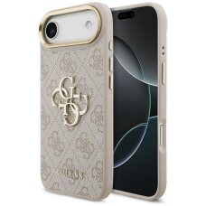 iPhone Air Guess 4G Big Classic Logo dėklas – rožinis auksas