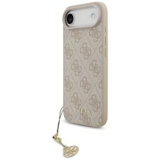 iPhone Air Guess 4G Charms Collection dėklas su MagSafe – rožinis