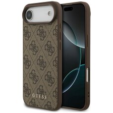 iPhone 17 Air dėklas Guess 4G Classic – rudas